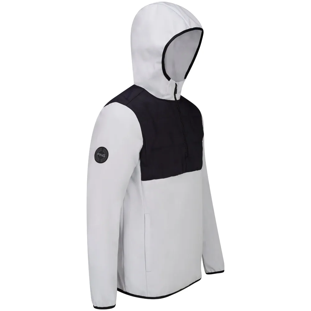 Ping Norse S6 Zoned Hooded Jacket - Quiet Grey/Black Magnetic Closure System Noise Free Zipper