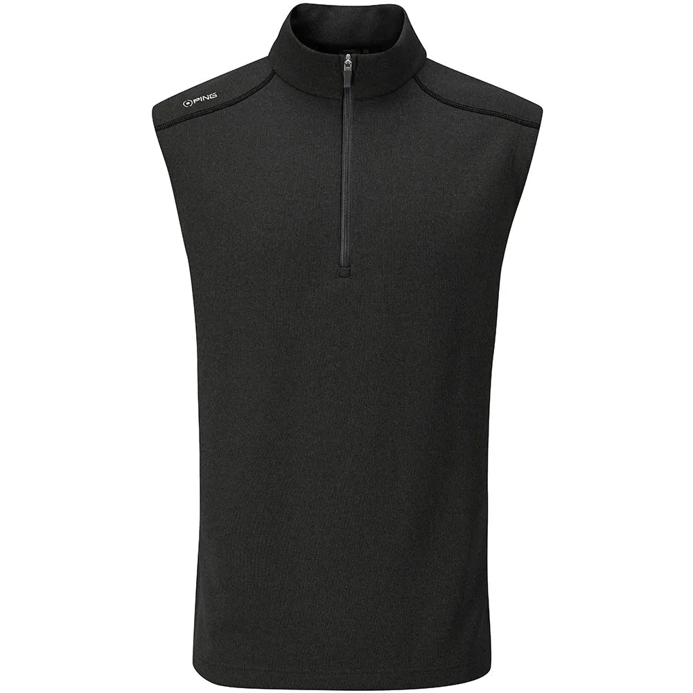 with hoods Ping Ramsey 1/2 Zip Gilet - Black