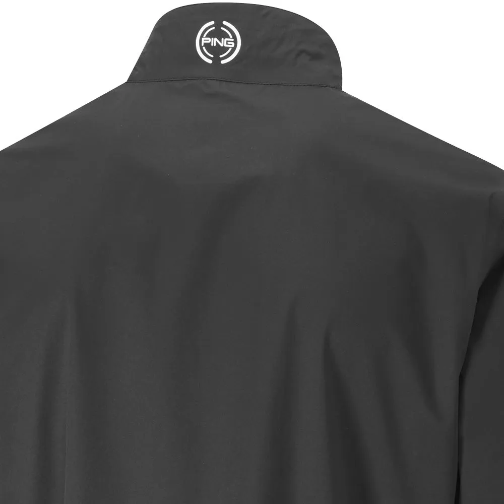 Ping SensorDry 2.5 Graphene Waterproof Jacket - Black Anti Pill Fabric Tech Vegan Leather Accents
