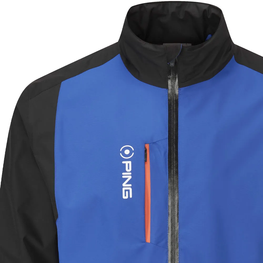 Basic Essential Layer Touchscreen Compatible Cuffs Ping SensorDry Pro Waterproof Jacket - North Sea/Black