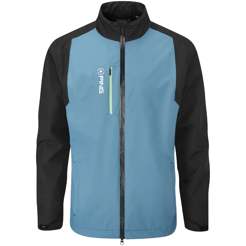 Versatile Design understated look Ping SensorDry Pro Waterproof Jacket - Scuba Blue/Black