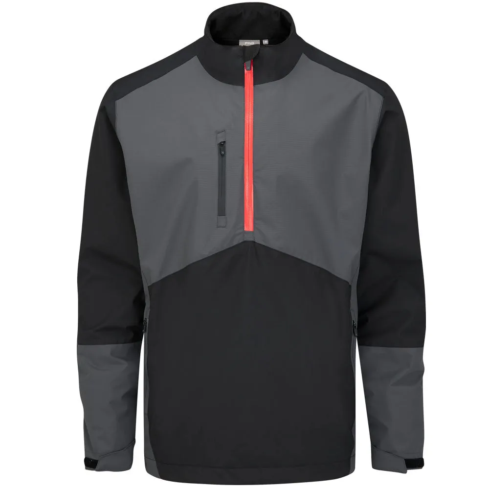 understated look Breathable Layer Ping SensorDry S2 Pro 1/2 Zip Waterproof Jacket - Black/Asphalt