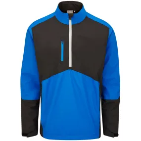Ultra Light Packable Ping SensorDry S2 Pro 1/2 Zip Waterproof Jacket - Classic Blue/Black