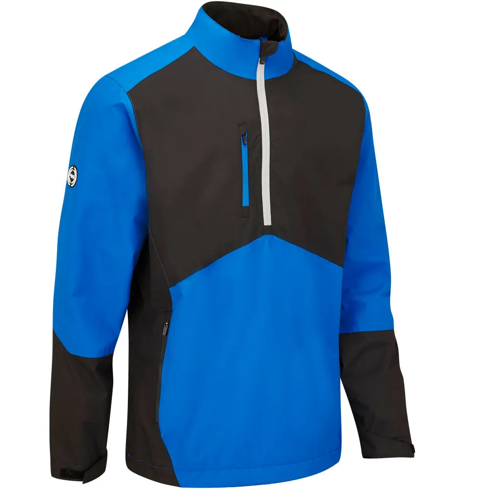 Ping SensorDry S2 Pro 1/2 Zip Waterproof Jacket - Classic Blue/Black Waterproof Fabric
