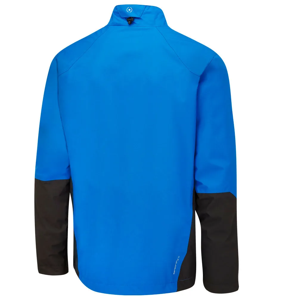 All Weather Piece Odor Resistant Tech Ping SensorDry S2 Pro 1/2 Zip Waterproof Jacket - Classic Blue/Black