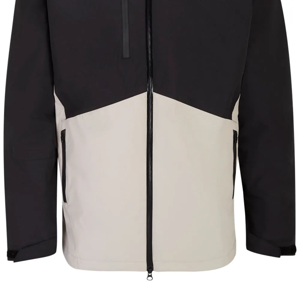 Ping SensorDry S2 Pro Waterproof Jacket - Black/Mushroom All Season stand neck