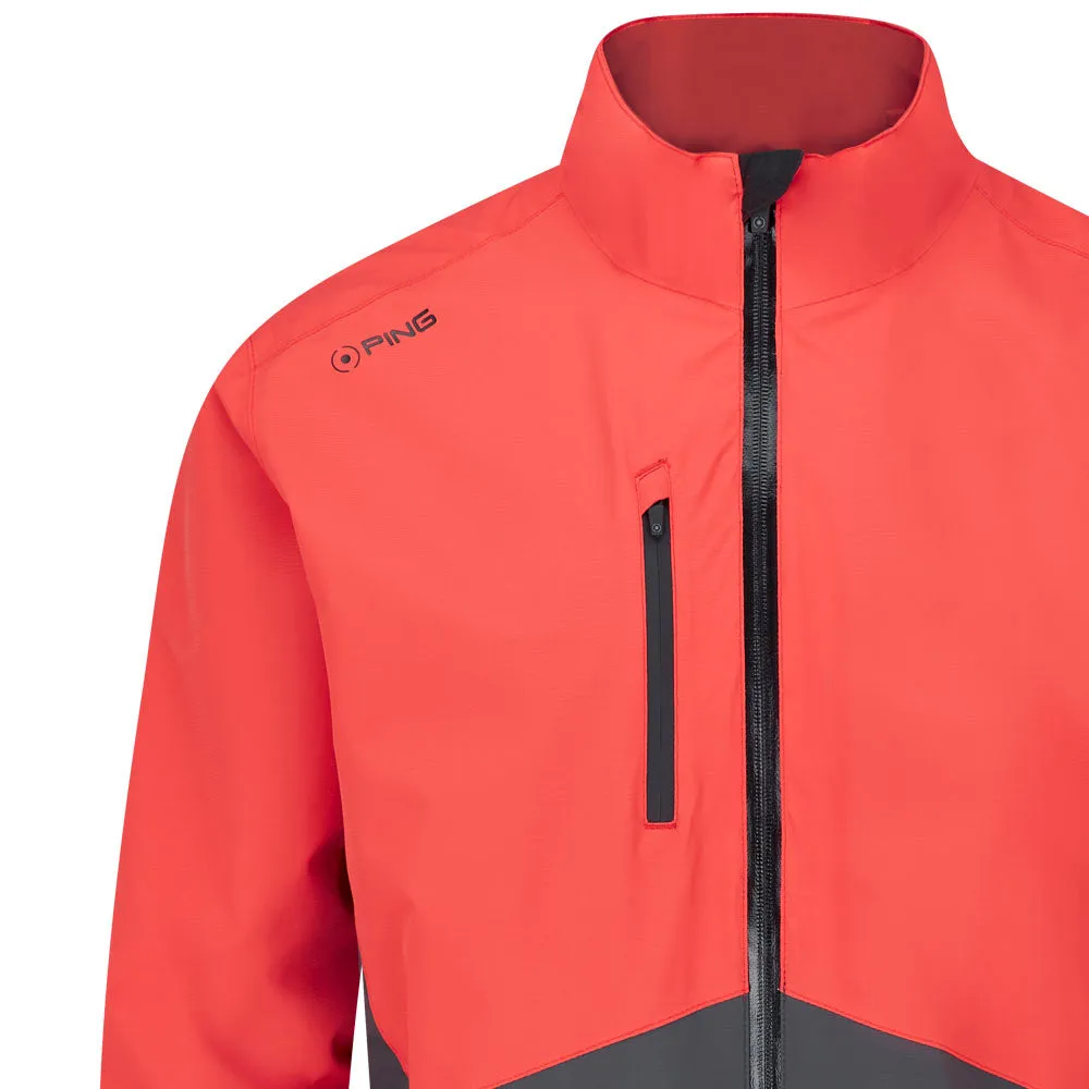 Ping SensorDry S2 Pro Waterproof Jacket - Poppy/Asphalt Weather Proof Outer Chill Piece