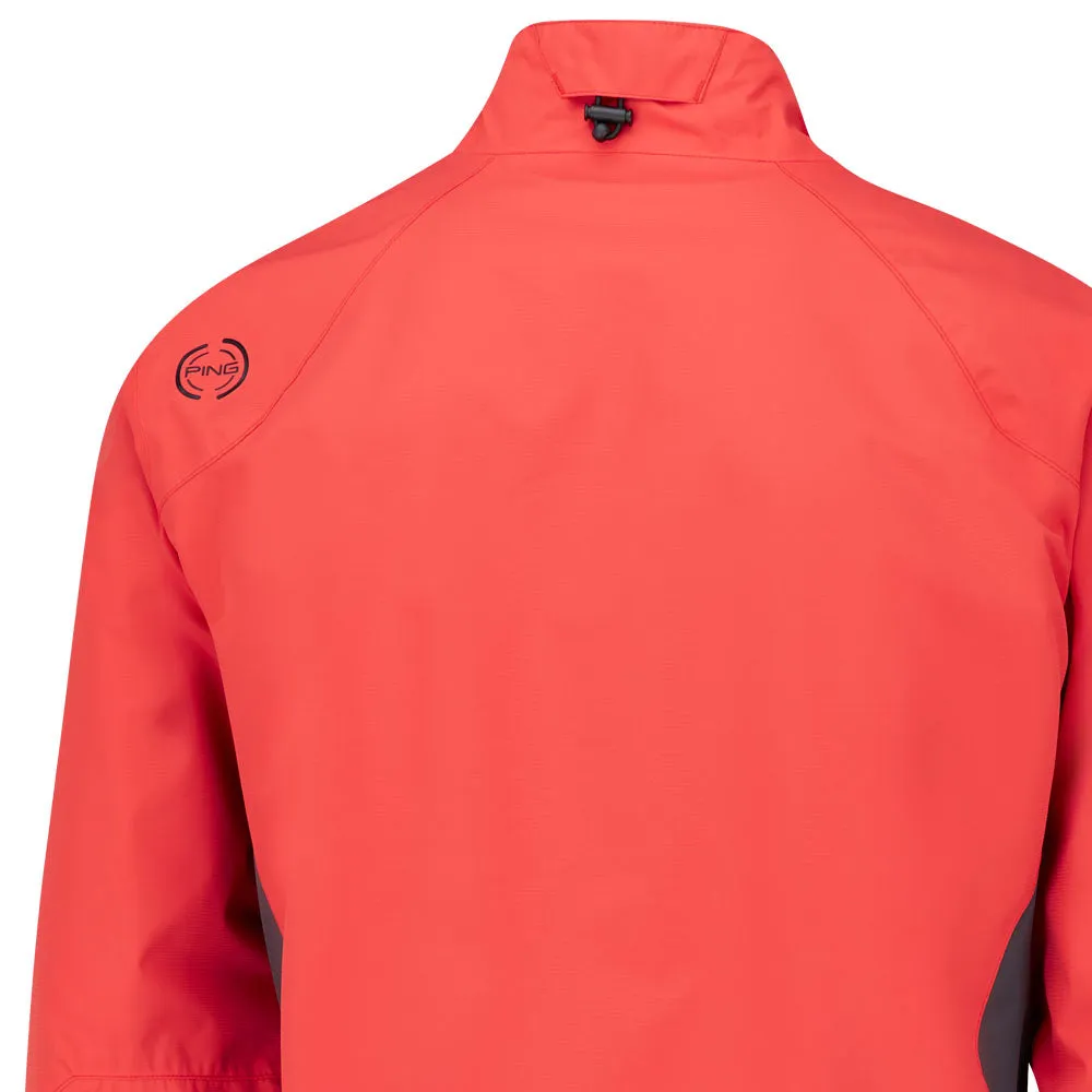 Ping SensorDry S2 Pro Waterproof Jacket - Poppy/Asphalt Hidden Pocket System Heat Reflective Lining