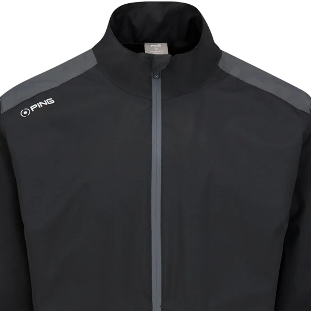 Ping SensorDry S2 Waterproof Jacket - Black/Asphalt Multi Pocket Layout Easy Care Finish
