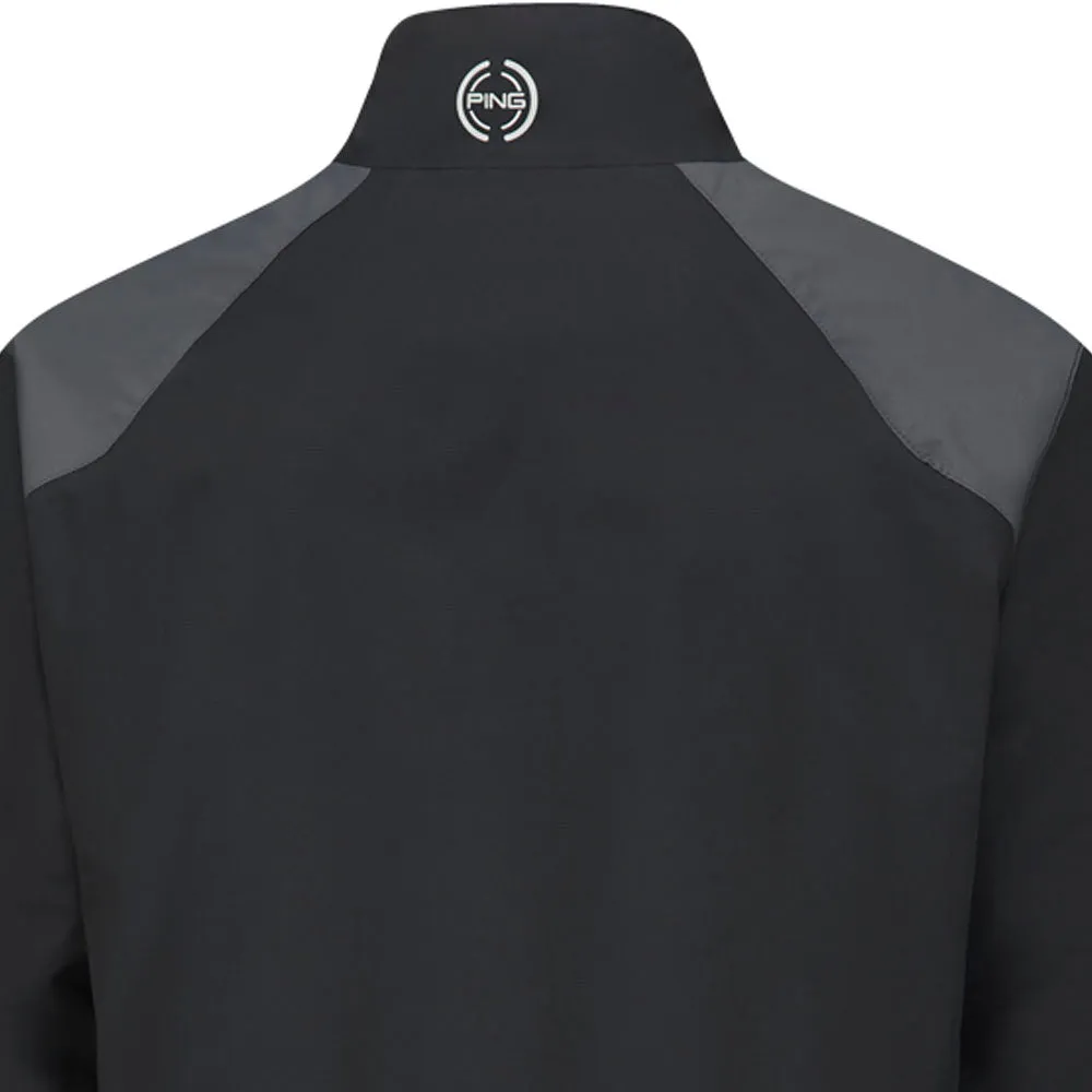 Ping SensorDry S2 Waterproof Jacket - Black/Asphalt Stretch Comfort Fit Easy Fit Piece