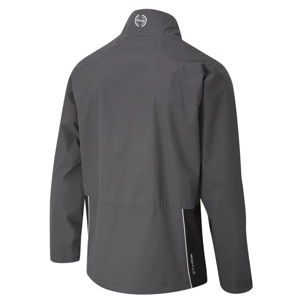 Stormproof Zipper Ping SensorDry Waterproof Jacket - Asphalt/Black