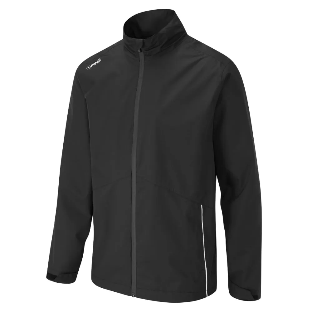 BondedZipperGuards Anti Pilling Fabric Ping SensorDry Waterproof Jacket - Black