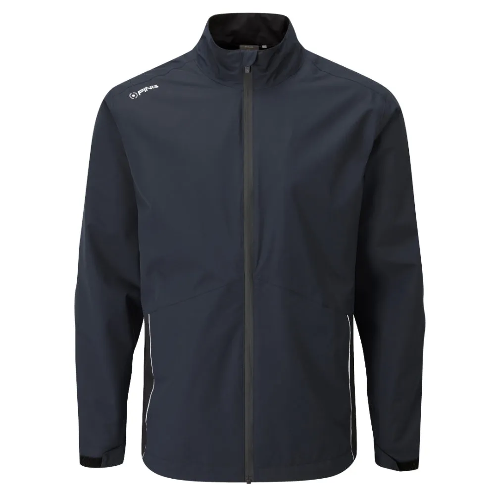 Anti Slip Shoulder Ping SensorDry Waterproof Jacket - Navy/Black