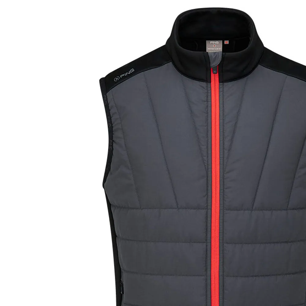 Ping Vernon Gilet - Asphalt/Black brittleness