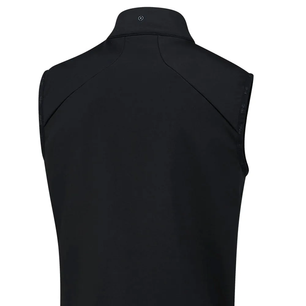 Ping Vernon Gilet - Asphalt/Black percentage Windproof Design