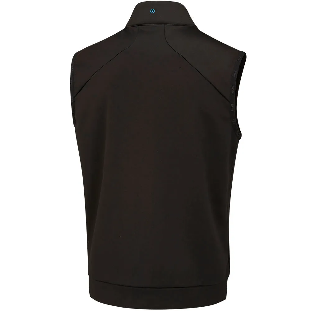 stain resistant coating Ping Vernon Gilet - Classic Blue/Black