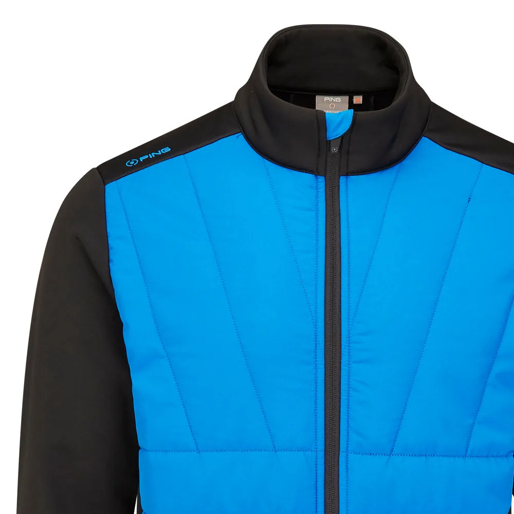 Adjustable Cuffs Ping Vernon Jacket - Classic Blue/Black