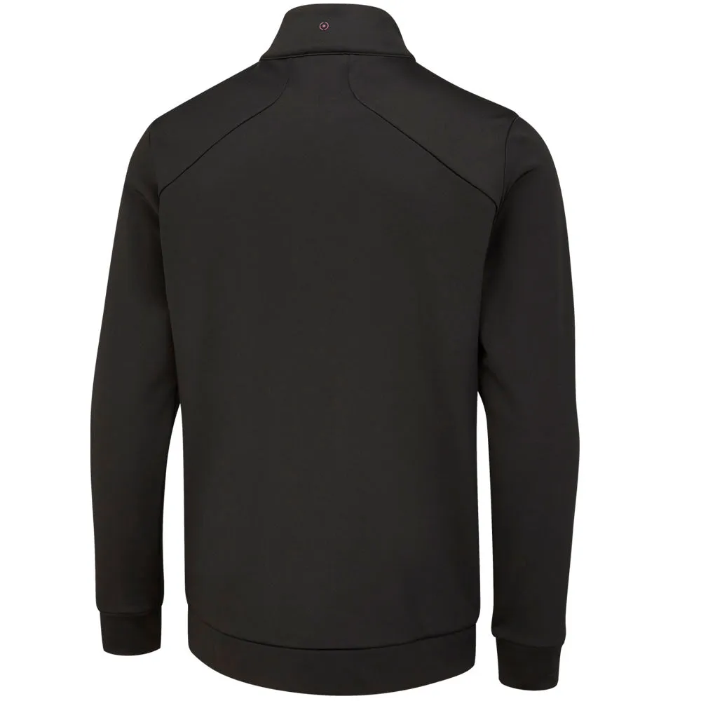 Ping Vernon Jacket - Fig/Black Weatherproof Zipper Tech Elastic cuffs