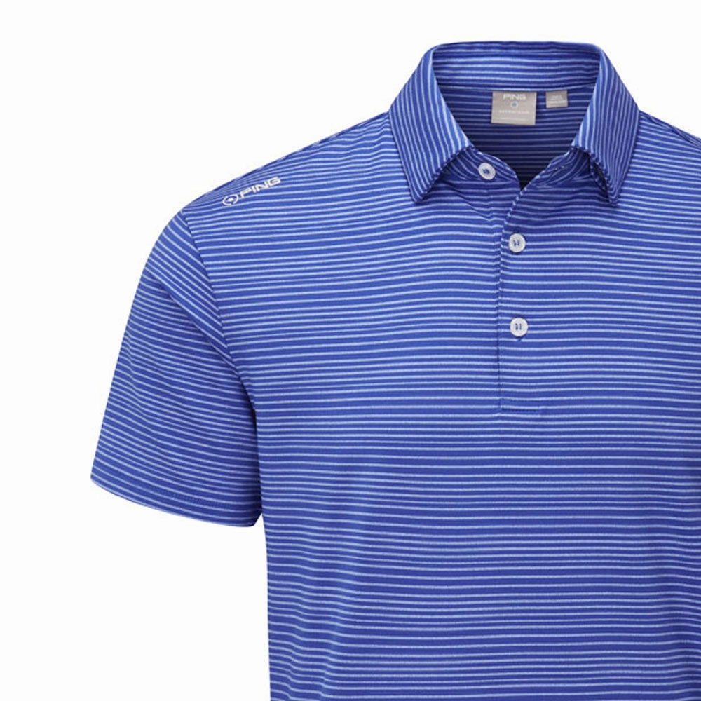 Comfy Essentials Ping Alexander Polo Shirt - Blue Surf/Marina