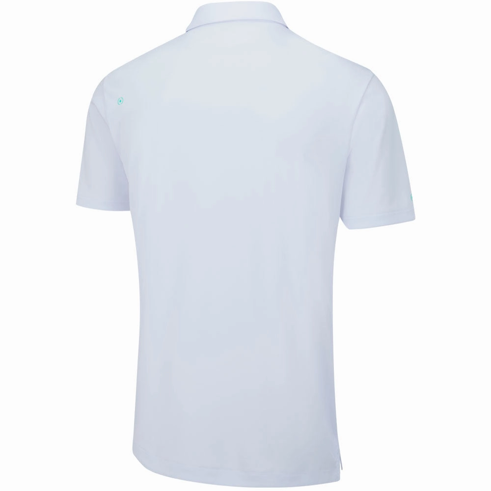 Ping Arizona Cactus Print Polo Shirt - White Gym clothing FadeResistantPrint