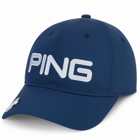 Ping Ball Marker Cap - Navy Modern Plaid Fresh Wear