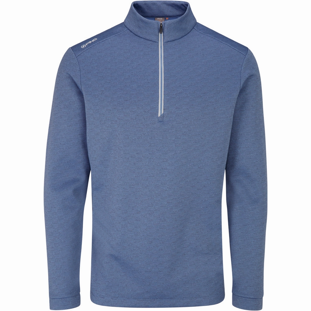 Easy to store Ping Bexton 1/2 Zip Pullover - Airforce Multi