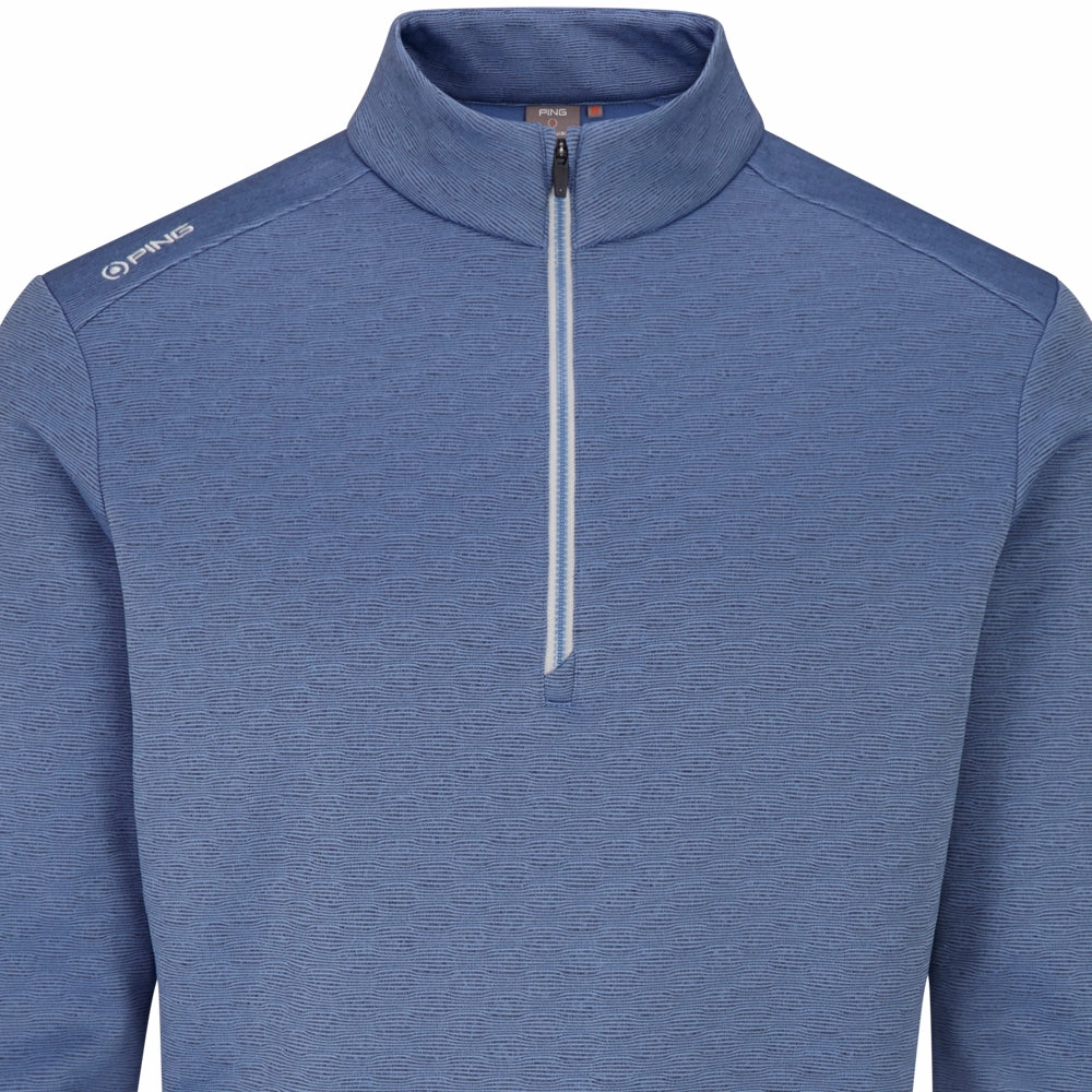 Ping Bexton 1/2 Zip Pullover - Airforce Multi Fresh Bold