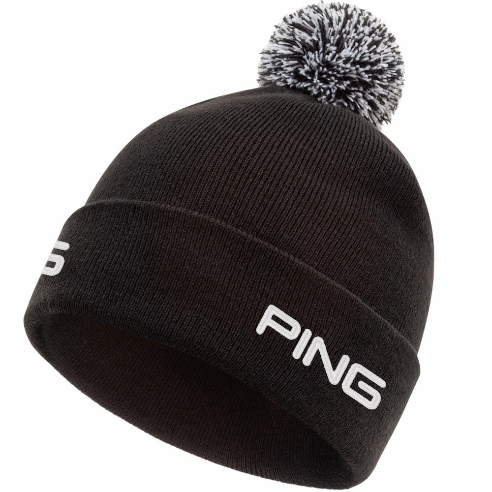 Ping Bobble Logo Hat - Black Weekend Vibes Mood Companion