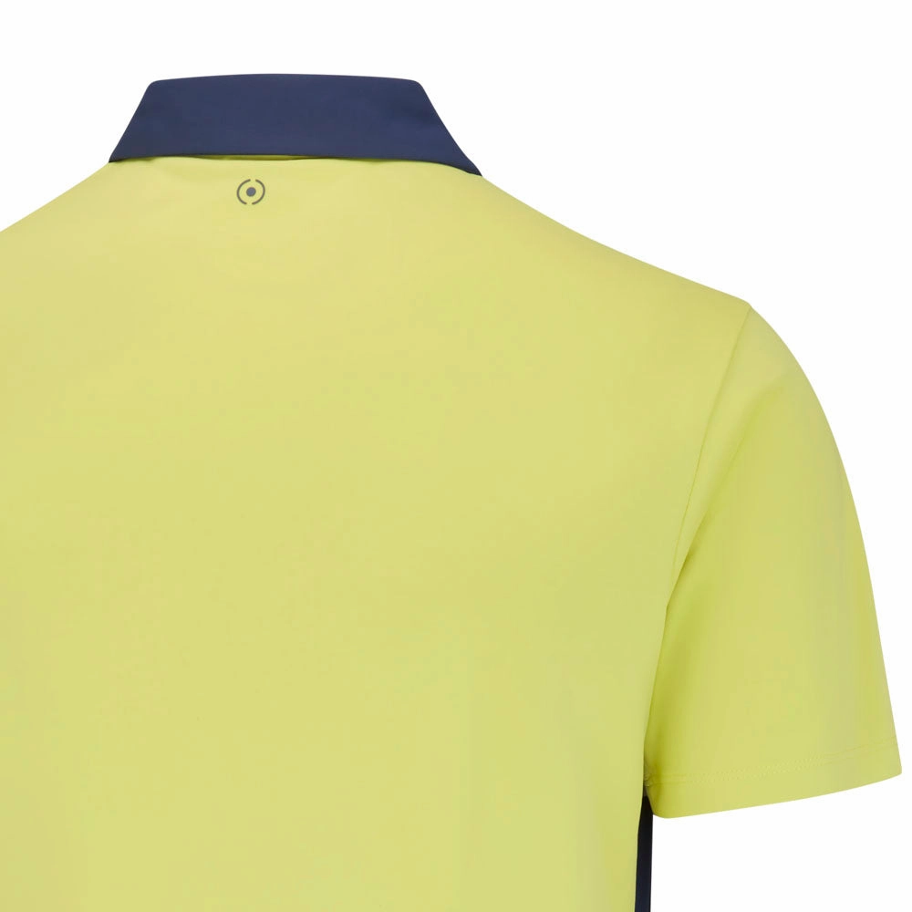 Ping Bodi Polo Shirt - Blue Indigo/Limelight Chilly Layer AllDay Comfort