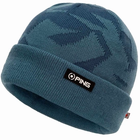 Classic Look Ping Camo Knit Beanie - Greystone Multi