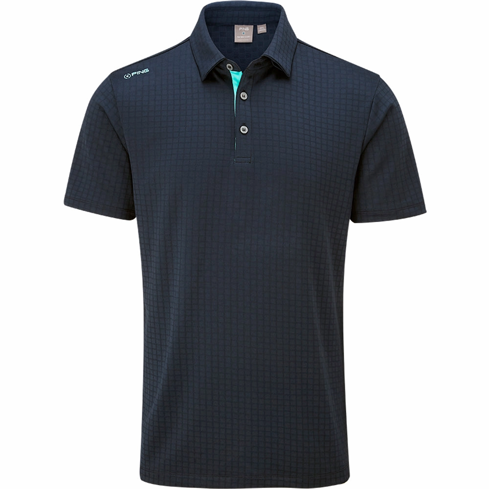 Casual Elegance Breathable wear Ping Cillian SensorCool Polo Shirt - Navy
