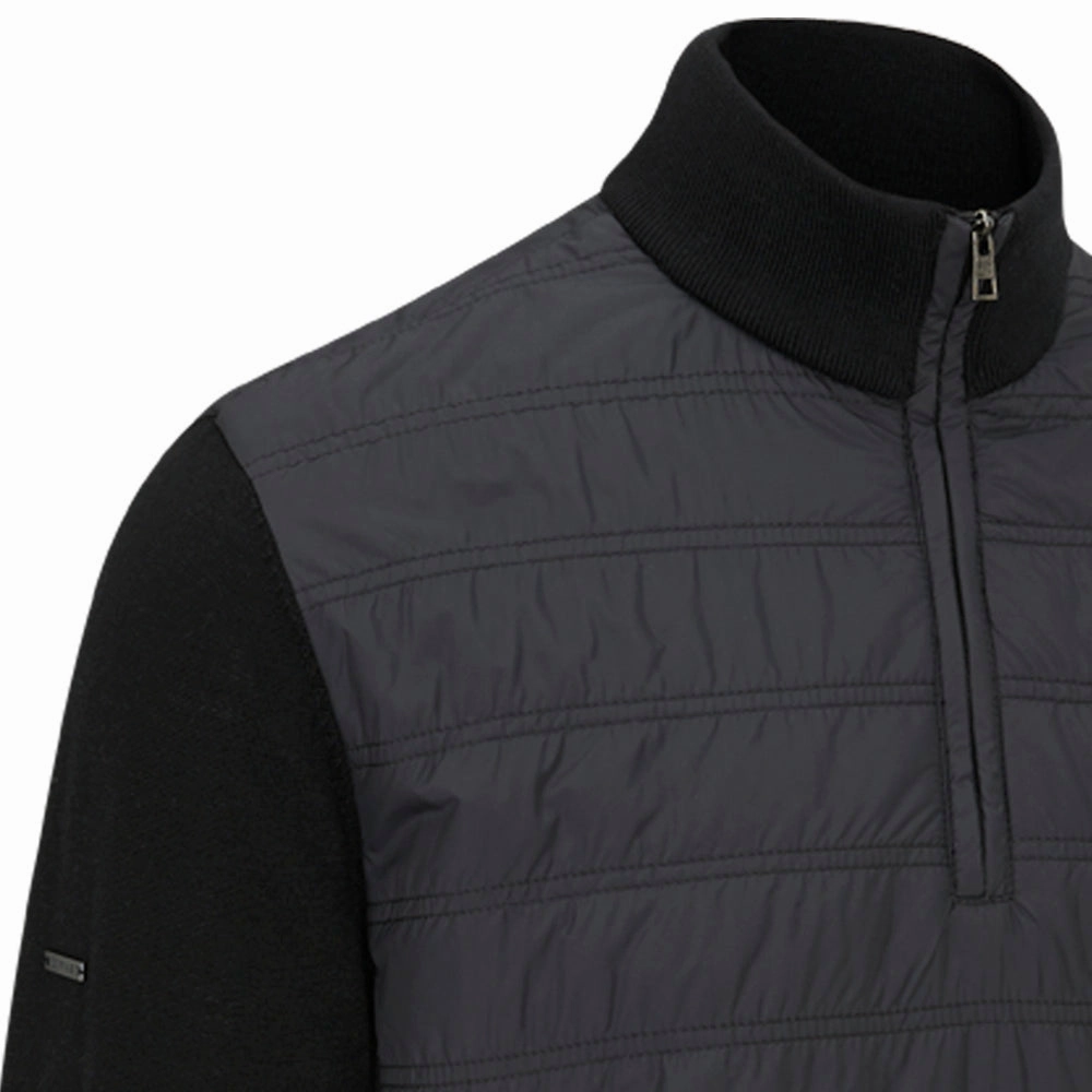 Ping Connell 1/4 Zip Pullover - Black Date night