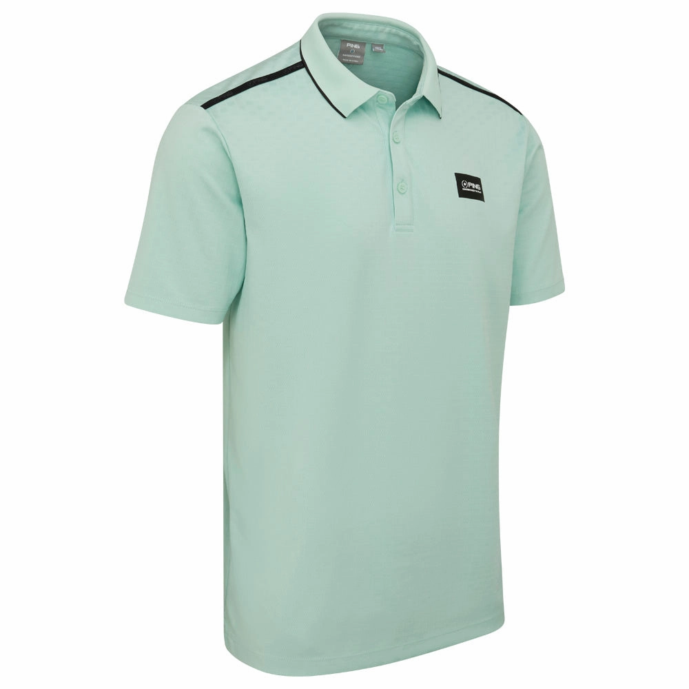 Ping Corby Polo Shirt - Misty Green Layering Fashion Minimalist Stitching