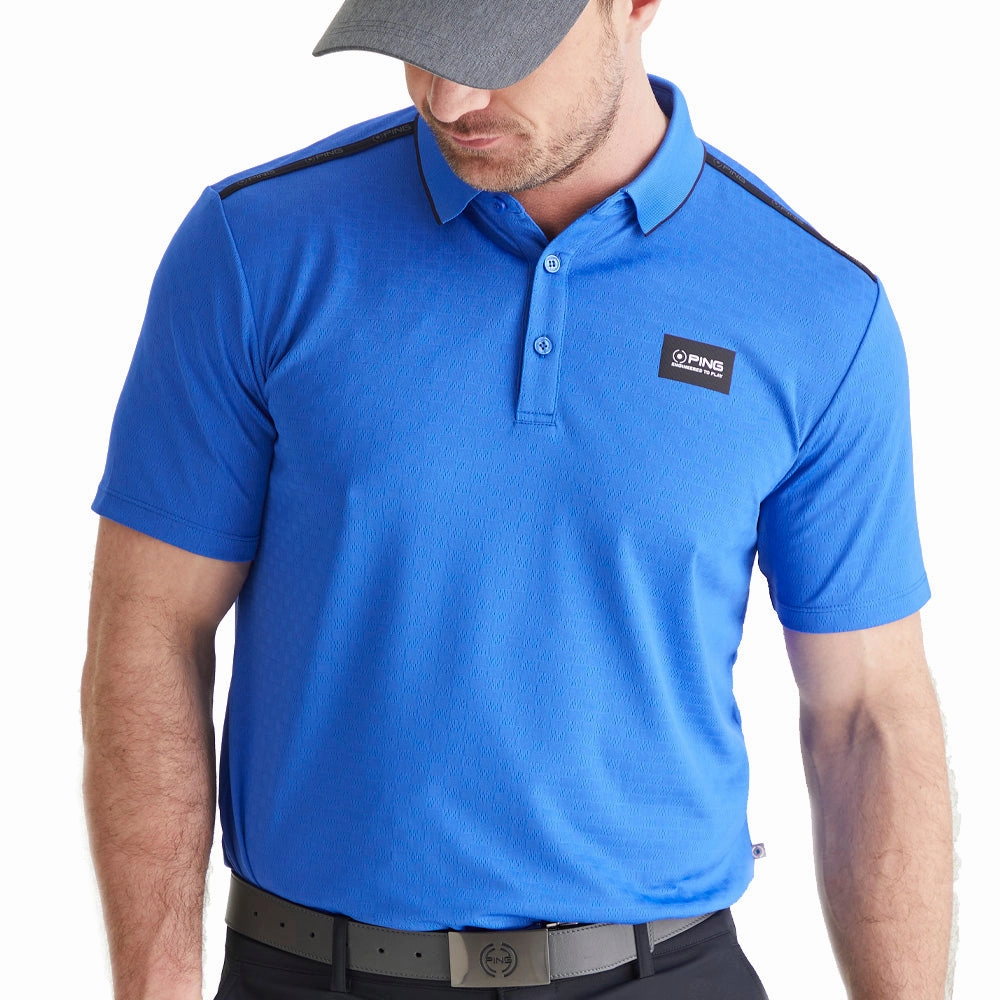 Ping Corby Polo Shirt - Ultra Blue semi-formal style