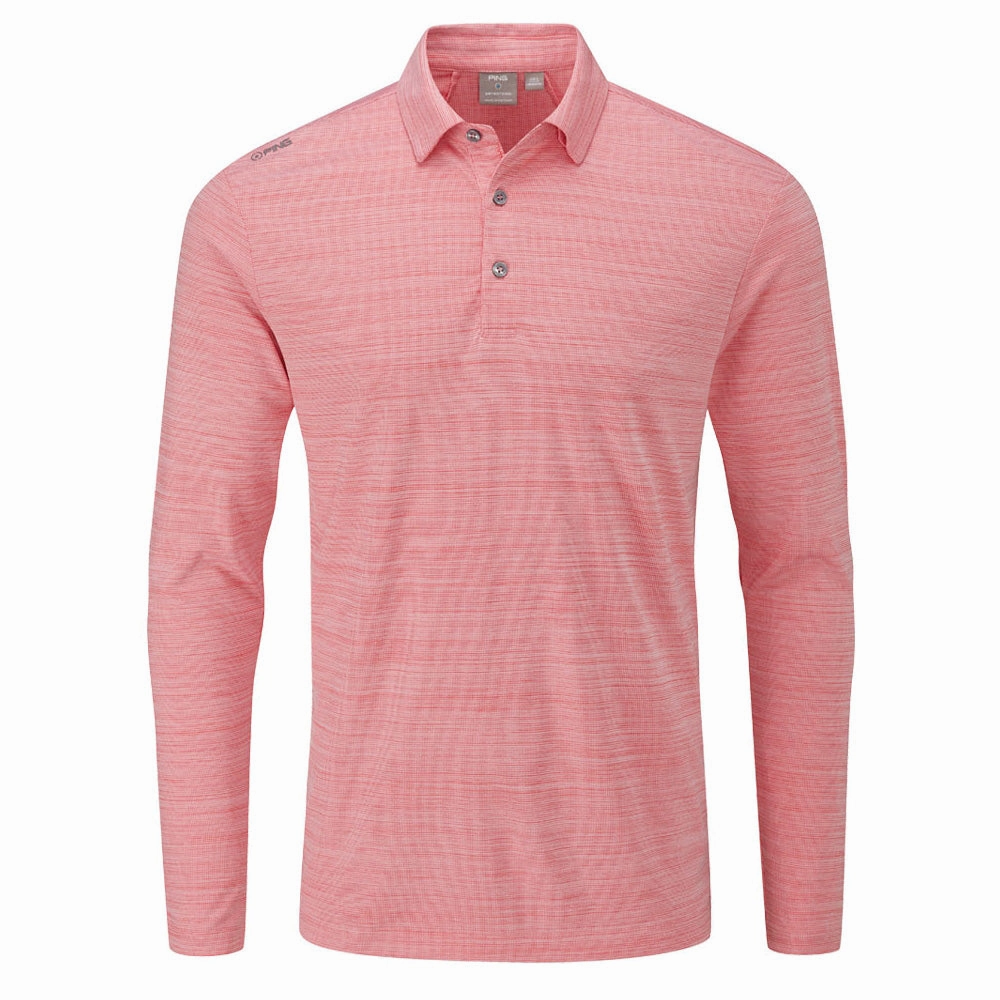MinimalistStitching PING Corey polo shirt - Cyber Red