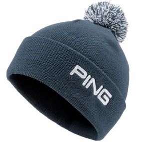 Ping Cresting Knit Beanie Hat - Stormcloud Modern Comfort