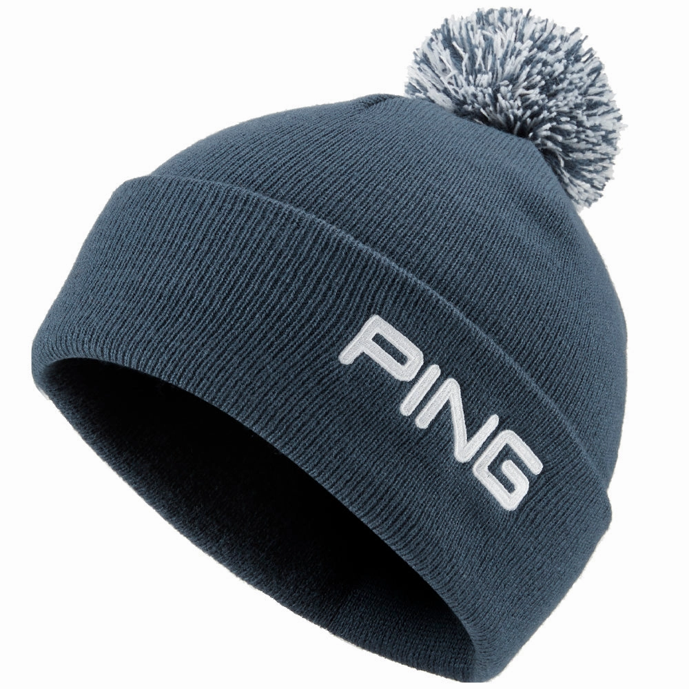 Ping Cresting Knit Beanie Hat - Stormcloud Modern Comfort