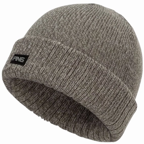 Ping Dale Knit Beanie - Grey Multi Versatile Headwear Fit Upgrade