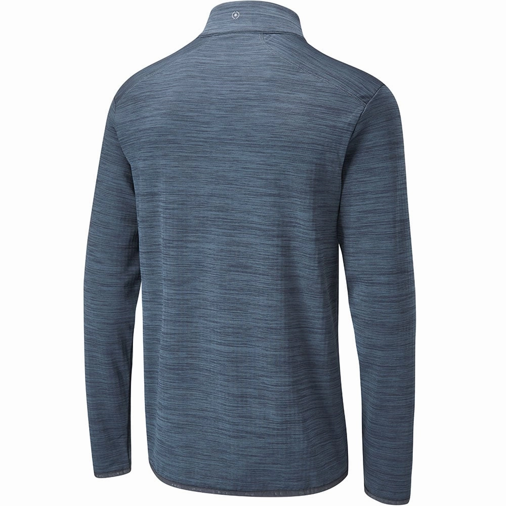 Ping Edison 1/2 Zip Mid-Layer Fleece - Oxford Blue Marl Fashion Piece