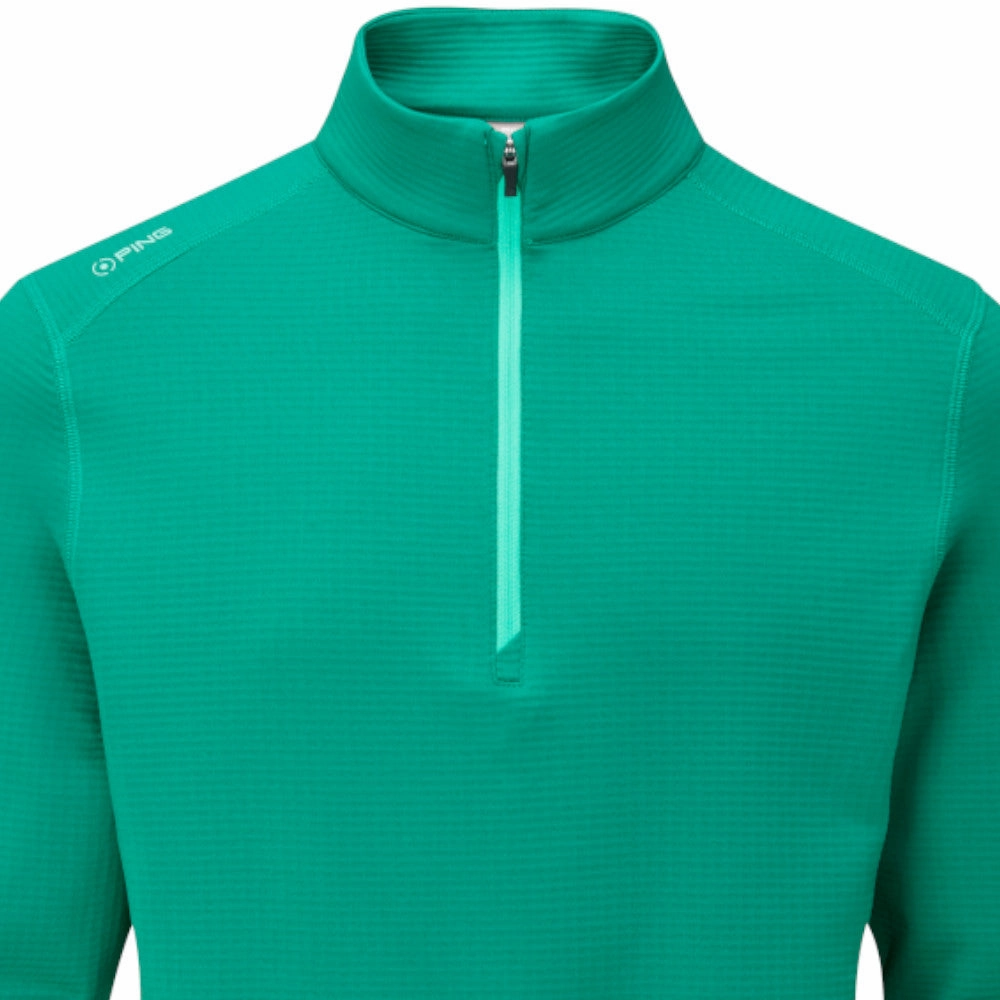 Ping Edwin 1/2 Zip Pullover - Everglade goes with shorts Simple Fashion