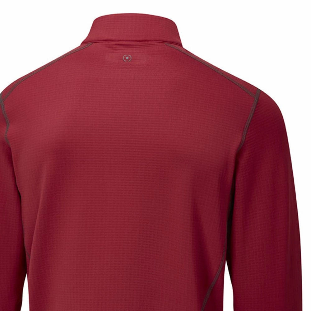 Ping Edwin 1/2 Zip Pullover - Firebrick Casual tops Generic