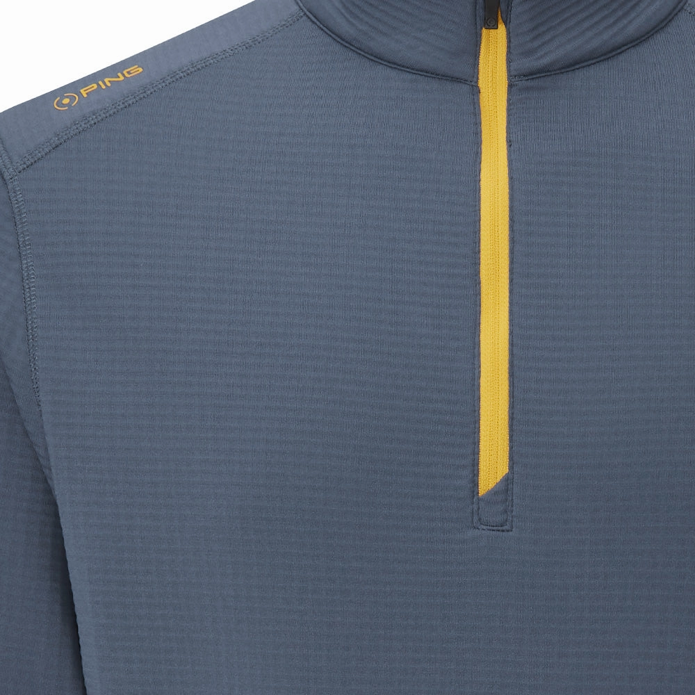 product selection Cozy Mood Ping Edwin 1/2 Zip Pullover - Stormcloud