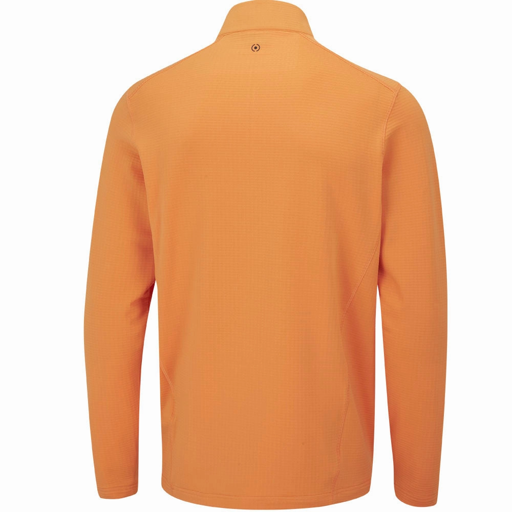 Weekend Comfort Ping Edwin 1/2 Zip Pullover - Tangerine