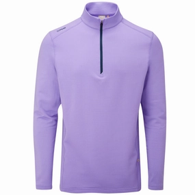 Ping Edwin 1/2 Zip Pullover - Violet Lounge Comfort