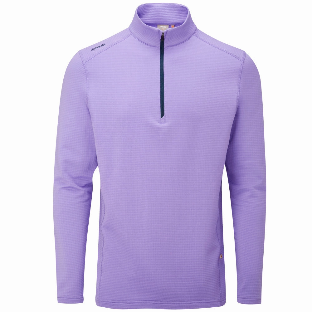 Ping Edwin 1/2 Zip Pullover - Violet Lounge Comfort