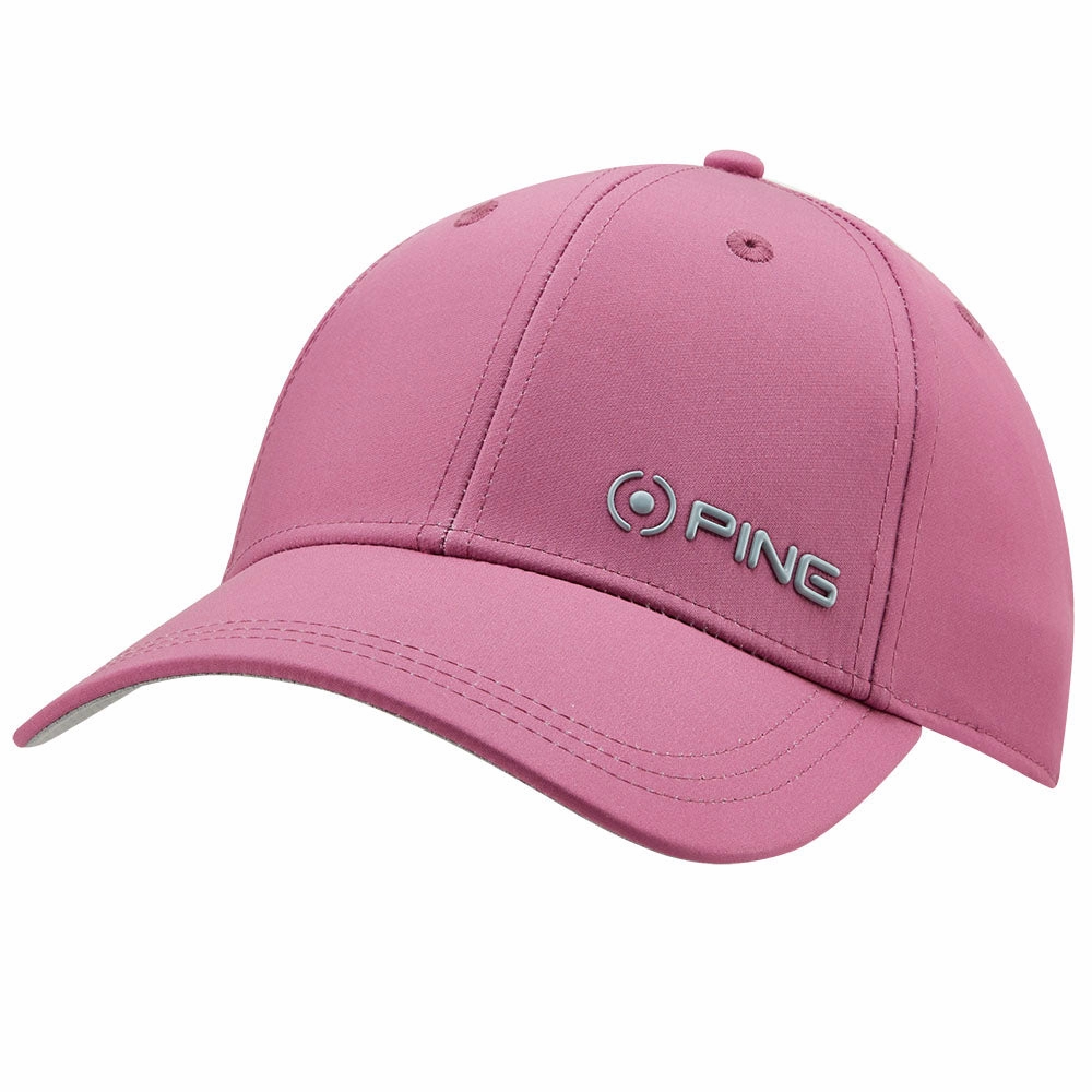 Ping Eye Cap - Beet Red Casual Meeting Look Outfit Finish