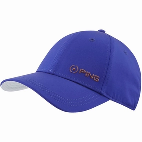 Cozy Look Clean Lines Ping Eye Cap - Blue Surf