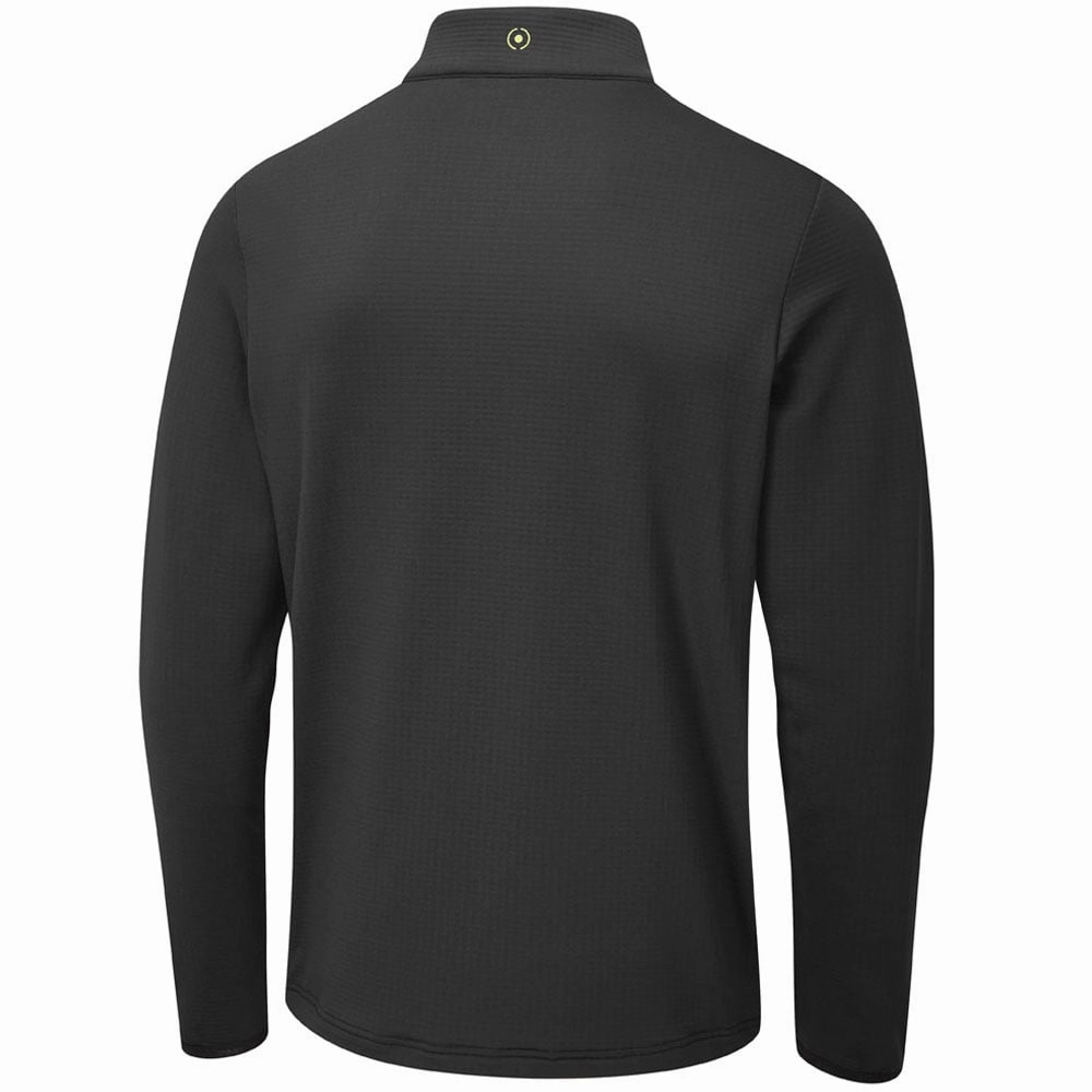 Ping Farrell 1/2 Zip Midlayer - Asphalt/Black simple design Essentials Wear