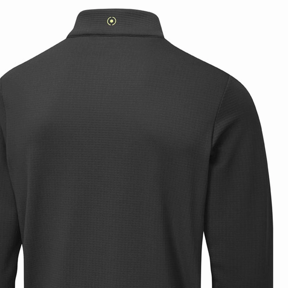 Relaxed Street glove accents Ping Farrell 1/2 Zip Midlayer - White/Black