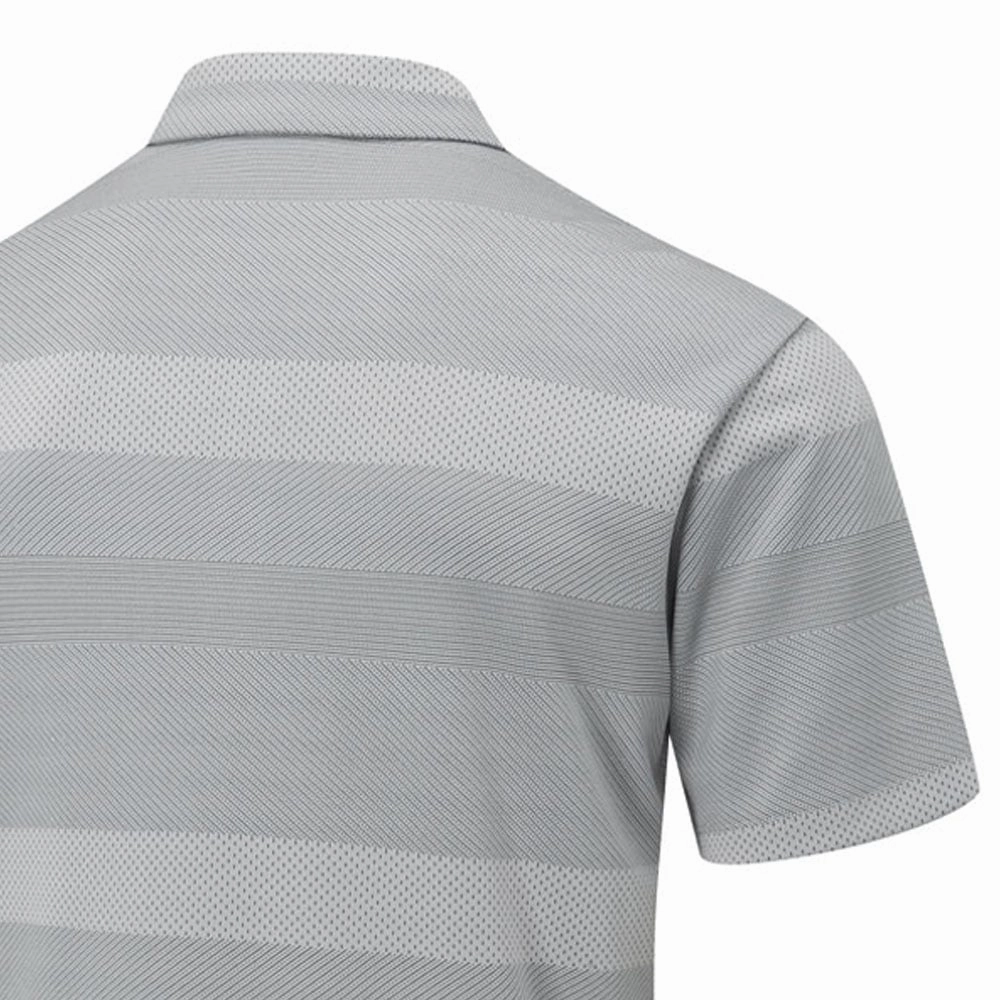 Ping Focus Polo Shirt - Silver Multi Comfort Design Limited Edition